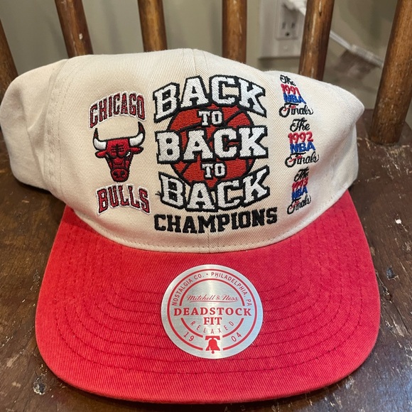 Mitchell & Ness Chicago Bulls Championship Hat - Picture 1 of 4
